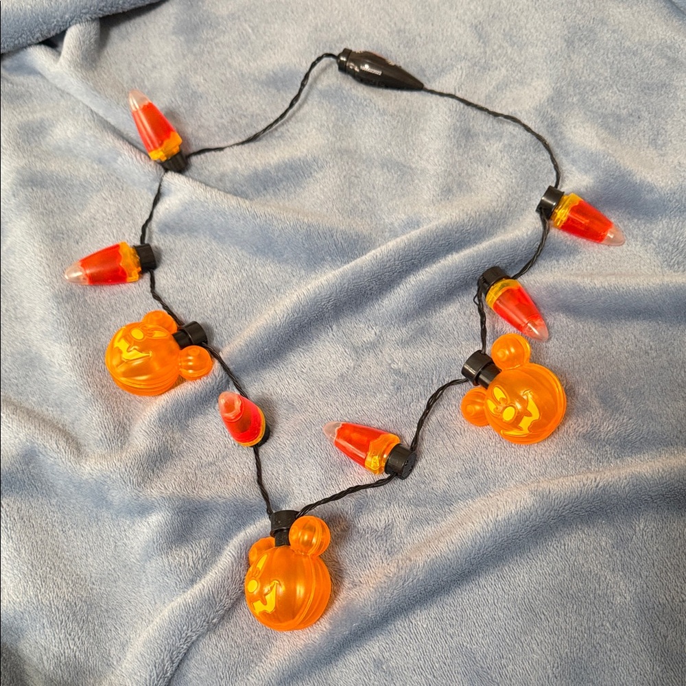 Mickey Mouse Halloween Light Necklace